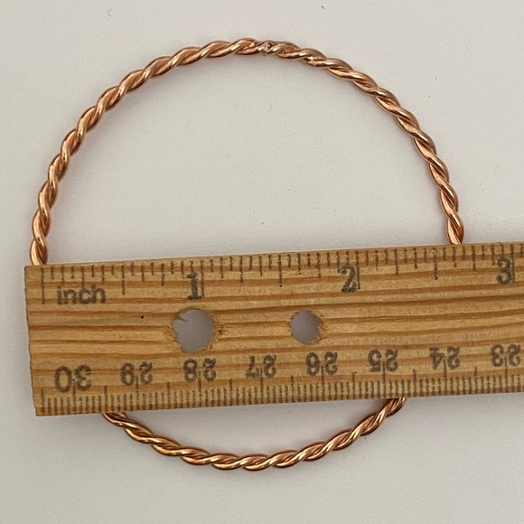 925 silver 3 bangles bracelet handmade twisted - Picture 4 of 6